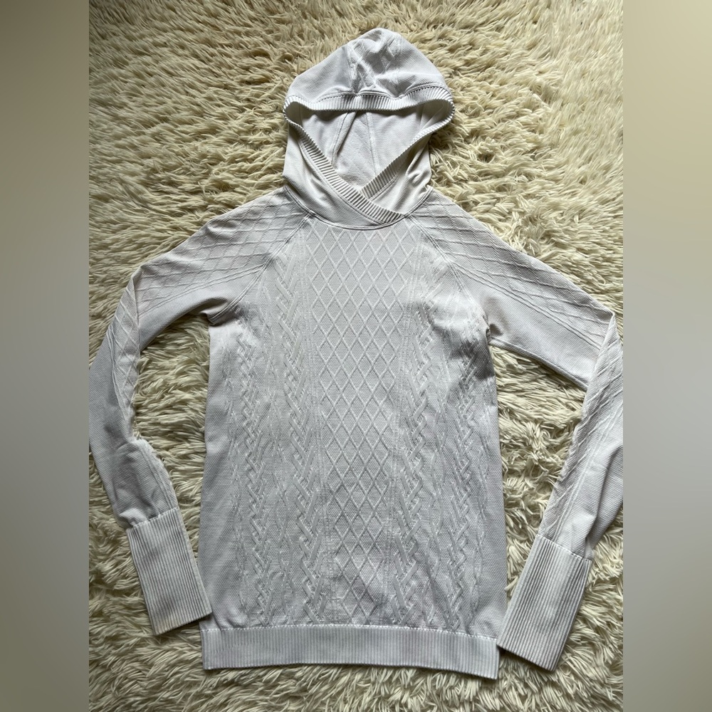 Lululemon Rest Less Hoodie
White / White